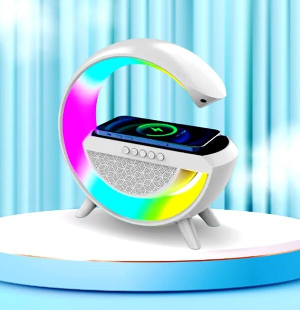 G-Tunes DanceBeam( Bluetooth Speaker with Dancing Colorful Lights and Wireless Charging) - Image 3