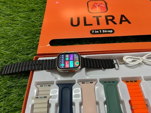 Smartwatch Ultra 7+1 Combo (7 Belts) - Image 5