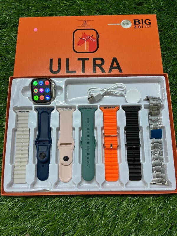 Smartwatch Ultra 7+1 Combo (7 Belts)