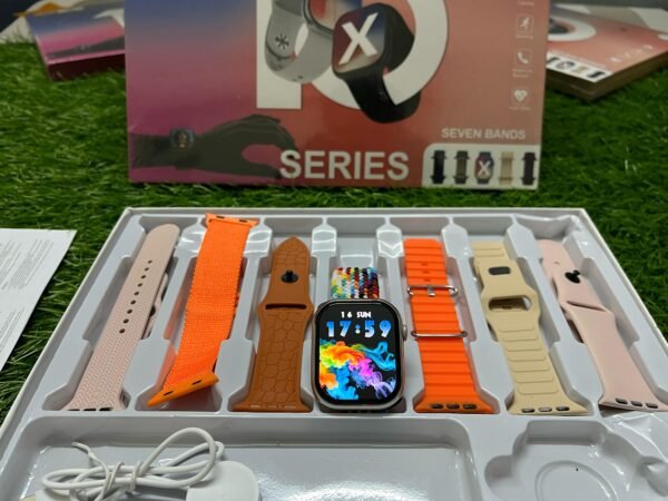 Smartwatch S10 7+1 Combo (7 Belts) - Image 3