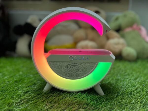 G-Tunes DanceBeam( Bluetooth Speaker with Dancing Colorful Lights and Wireless Charging) - Image 2